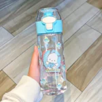 Borraccia kawaii sanrio - bottiglia cinnamoroll & kuromi 550ml