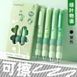 Confezione di 4 penne gel kawaii cancellabili soft cloud grip
