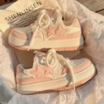 Sneakers kawaii coreane rosa