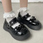 Scarpe Kawaii a Piattaforma - Cuore Lolita Y2K