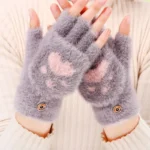 Mezzi Guanti Kawaii Zampa di Gatto