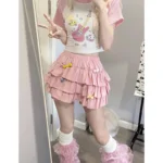 Minigonna a volant - stile lolita/kawaii
