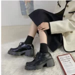 Scarpe kawaii lolita a tacco basso - stile retrò e giapponese