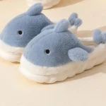 Pantofole kawaii squalo - scarpette invernali comode