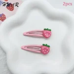 Fermagli capelli rosa kawaii