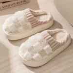 Pantofole kawaii invernali - peluche morbida e antiscivolo per la casa
