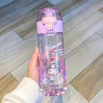 Borraccia kawaii sanrio - bottiglia cinnamoroll & kuromi 550ml
