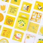 Adesivi Kawaii in Scatola – 45 Pezzi