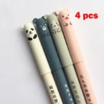Penna gel cancellabile kawaii - panda/orso/maiale/topo