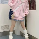Hoodie kawaii - con zip